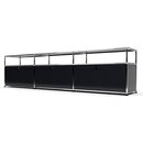 TV-Board 1x3 mit 3 Klapptüren, mit Ablage