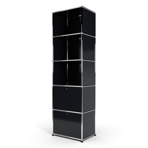 Wandregal 50 5x1 mit 2 Klapptüren