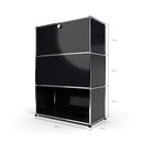 Highboard 3x1 mit 2 Klapptüren mitte und unten